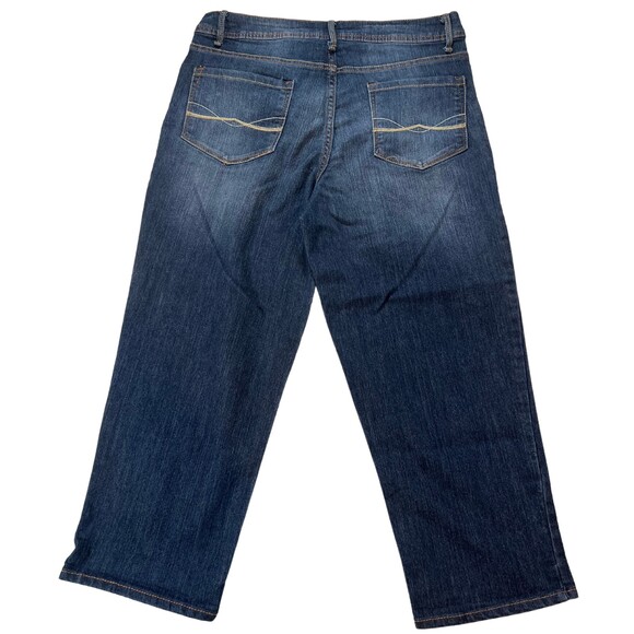 Faded Glory Women's  Blue Skinny Jeans Size 10 Dark Wash Stretches - Picture 2 of 6